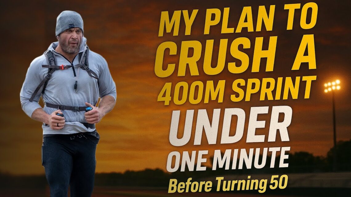 My Plan to Crush a 400M Sprint Under One Minute Before Turning 50