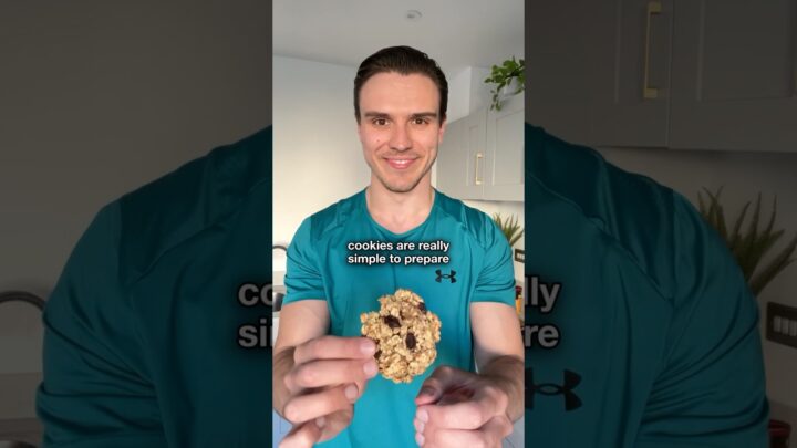 Healthy Chia & Raisin Oat Cookies #plantbased #vegandiet #weightloss