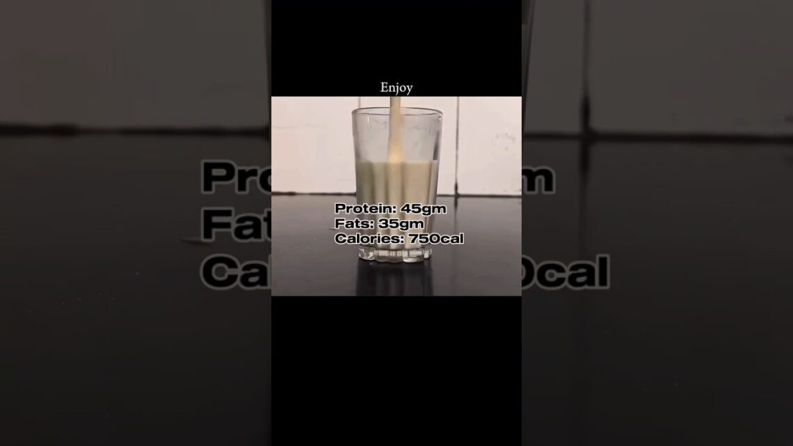 Best Protein Shake For Muscle 💪🏻 Gain 💪🏻#youtubeshorts #shortvideo #motivation #shorts