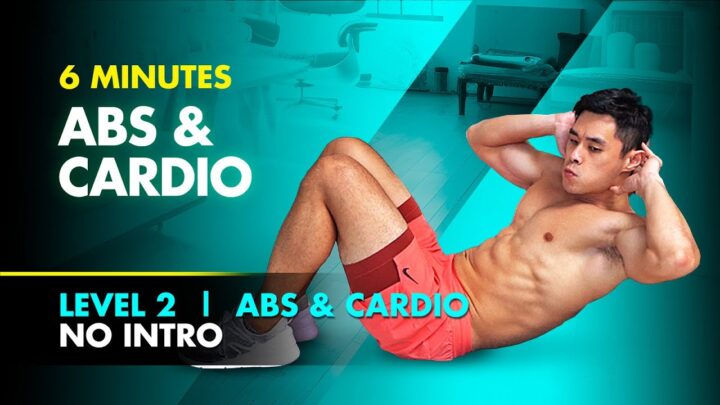 [No Intro Level 2] 6 Minute Ab & Cardio Combo