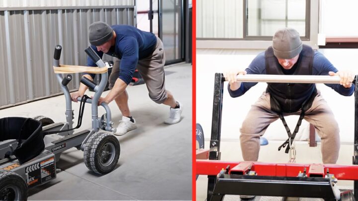Building Strength with Sleds, Squats, and Myofascial Release