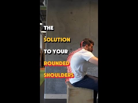 Mobility Routine For Rounded Shoulders  IG: @tailoredfitpt