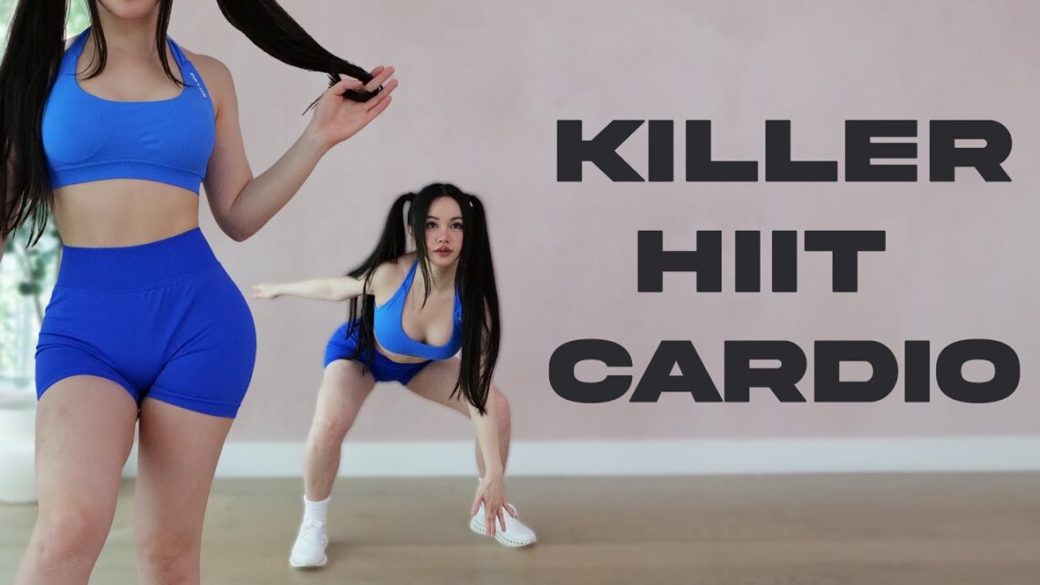 Killer HIIT Cardio Workout to Burn Fat & Calories – 25 Min No Equipment