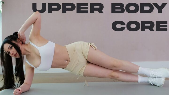 15 Min Upper Body & Core Workout – No Equipment Beginner Friendly!