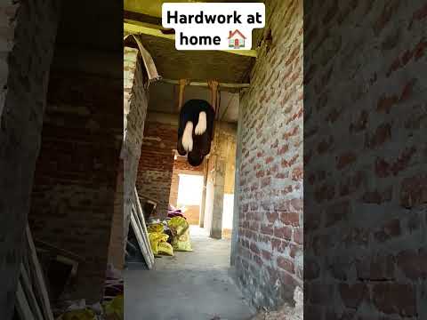 hardwork at home 🏠🏠💪#fitness #motivation #viral