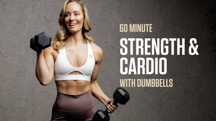 60MIN Strength & Cardio Workout / Power Hour!!