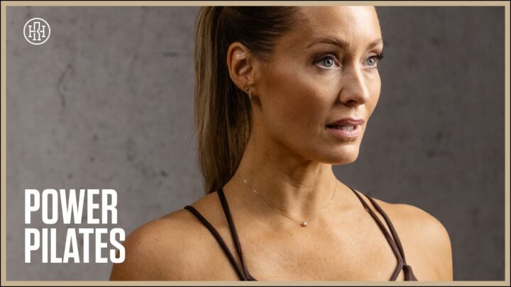 40MIN Power Pilates With Weights // Day 59: HR12WEEK 5.0