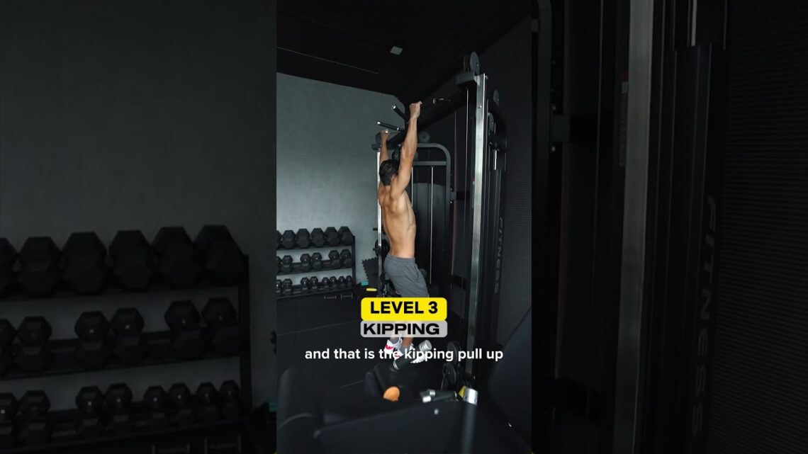 Your first pull up with these steps