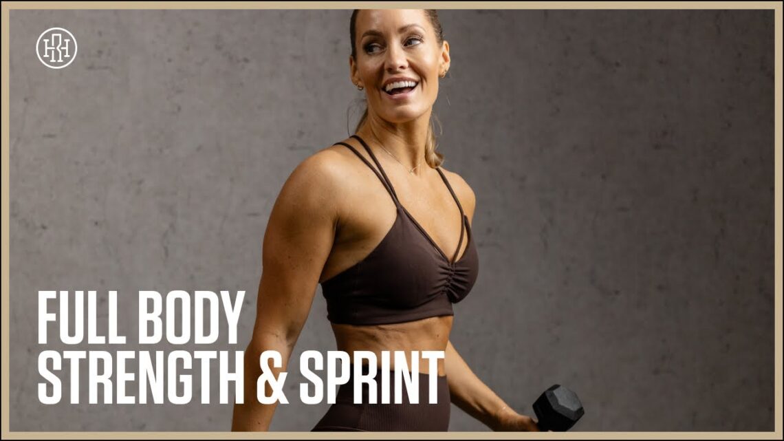 37MIN Full Body Strength + Sprint // Day 45: HR12WEEK 5.0