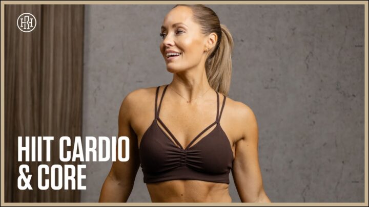 40MIN HIIT Cardio & Core // Day 58: HR12WEEK 5.0