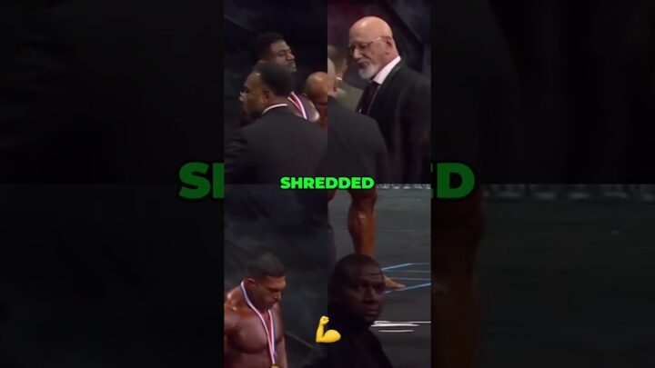 Derek’s Domination: How He Wins Bodybuilding Competitions #shorts