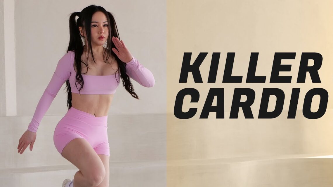 30 Min Killer Cardio Workout To Burn Lots of Calories – Full Body, No Equipment, No Repeats
