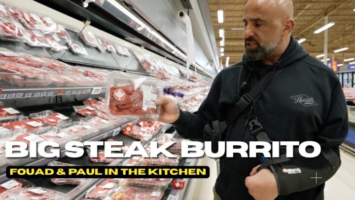 BIG BULK STEAK BURRITO  MUSCLE BUILDING MEALS WITH FOUAD, PAUL & NICK  Hosstile Supplements