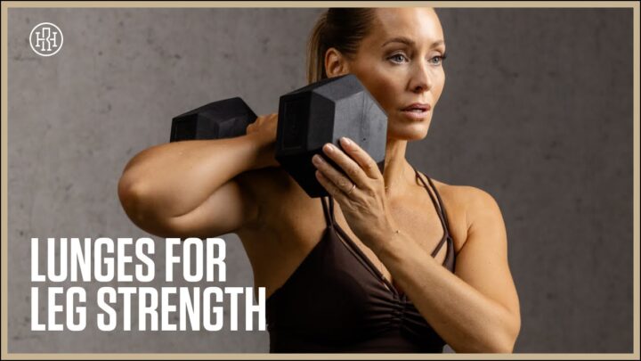 38MIN Lunges for Leg Strength // Day 29: HR12WEEK 5.0