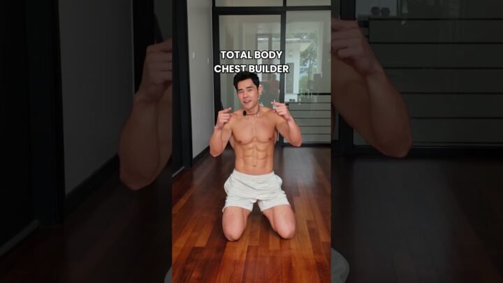 Easy but crazy home CHEST and FITNESS routine