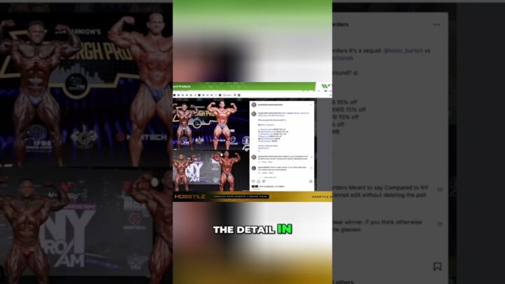 Bodybuilding Judging REVEALED: Hakeem vs. Krizo! #shorts