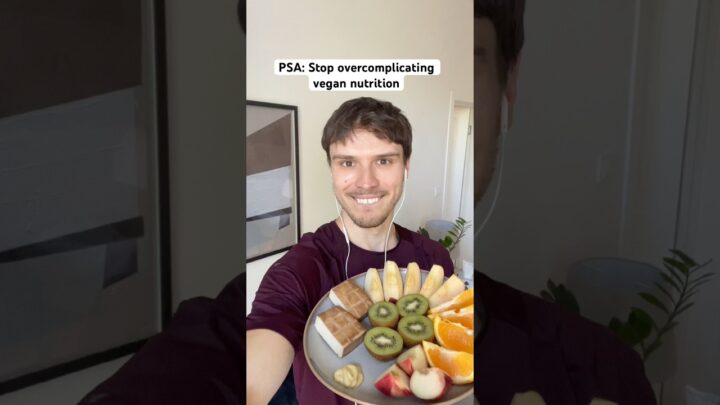 STOP OVERCOMPLICATING VEGAN NUTRITION!! #vegan #plantbased #vegandiet