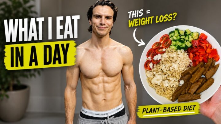 How I’d Eat to Lose 20lbs  Full Day of Plant-Based Eating