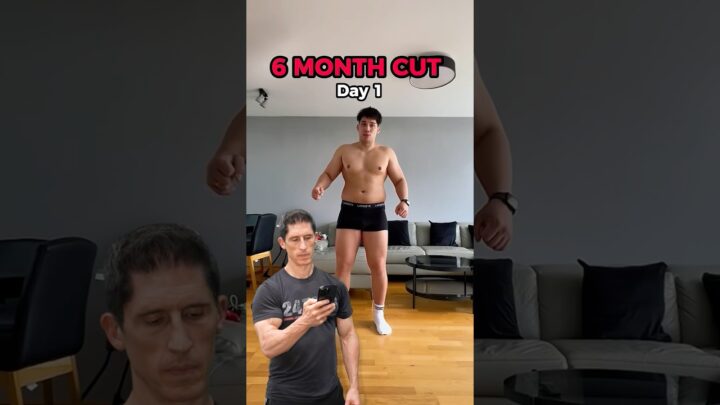 Body Transformation Timelapse (AI or NOT?)