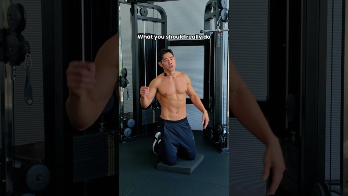 How to train Abs when you have lower back pain