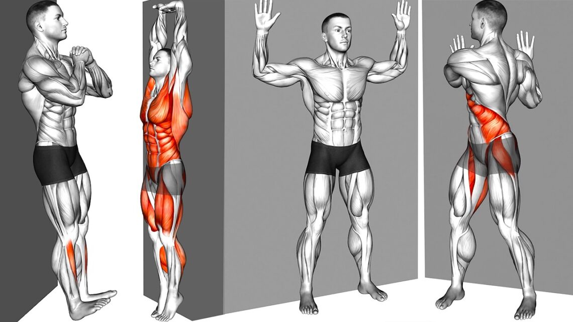 Do These 16 Exercises Against The Wall in The Morning