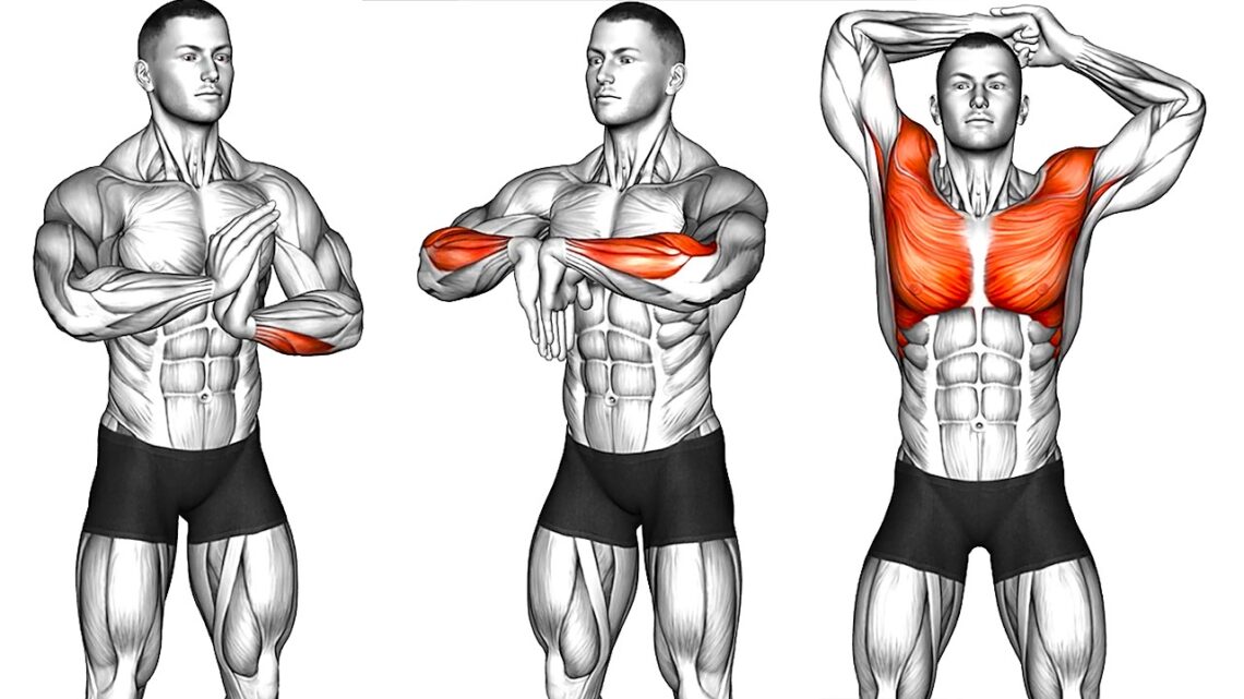 14 Standing Upper Body Stretches That Will Loosen Up Your Upper Body