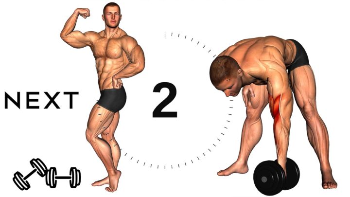 Full Body Workout with Dumbbells at Home