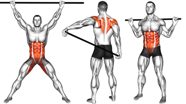Essential Morning Stick Exercises