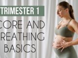 20 MIN CORE + BREATHING WORKOUT (MadFit App Prenatal Program)